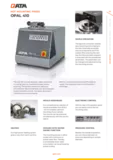 Opal 410 Catalogue pages