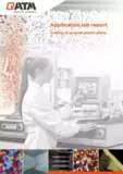 Cutting of pressed plastic plates