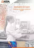 Preparation of a double coated steel sample