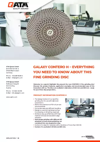Interesting facts about grinding and polishing