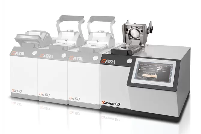 Qpress 50-4 - 适用于大批量样品镶嵌 Qpress 50-4 - 适用于大批量样品镶嵌